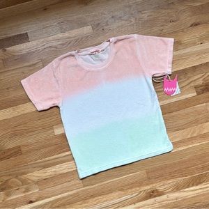 NWT Munster Kids Ombré Terry T-Shirt